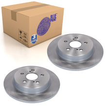 Load image into Gallery viewer, Pair of Rear Brake Discs Fits Toyota Auris OE 42431-12270 Blue Print ADBP430135