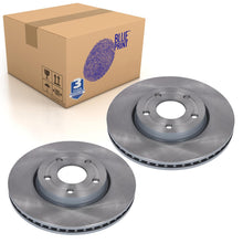 Load image into Gallery viewer, Pair of Front Brake Discs Fits Ford Puma OE 2 384 229 Blue Print ADBP430138