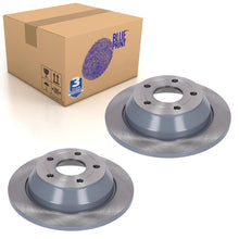 Load image into Gallery viewer, Pair of Rear Brake Discs Fits Ford Puma OE 2 413 300 Blue Print ADBP430139