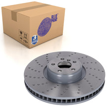 Load image into Gallery viewer, Front Left Brake Disc Fits BMW 5 Series 34 11 6 878 045 Blue Print ADBP430141
