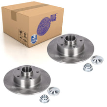 Load image into Gallery viewer, Pair of Rear Brake Discs Fits Renault Megane 43 20 001 85R Blue Print ADBP430146