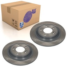 Load image into Gallery viewer, Pair of Rear Brake Discs Fits Hyundai Tucson 58411-N7000 Blue Print ADBP430152