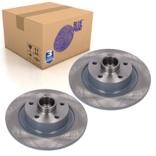 Load image into Gallery viewer, Pair of Rear Brake Disc Fits Renault Espace 432027306R Blue Print ADBP430172