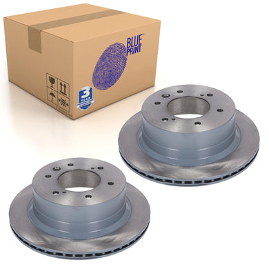 Pair of Rear Brake Disc Fits Mercedes S-Class 4615A224 Blue Print ADBP430187