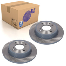 Load image into Gallery viewer, Pair of Rear Brake Disc Fits Honda Jazz 42510TZEJ00 Blue Print ADBP430188