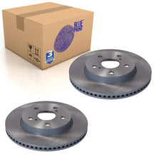 Load image into Gallery viewer, Pair of Front Brake Disc Fits Toyota Yaris 4351252170 Blue Print ADBP430193