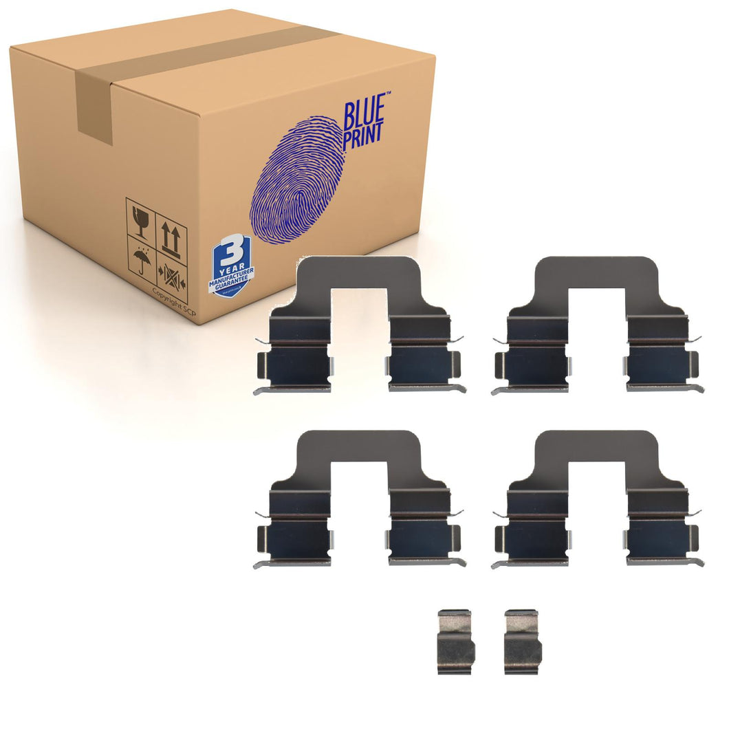 Rear Brake Pad Fitting Kit Fits BMW 1 Series 3 Series Blue Print ADBP480001