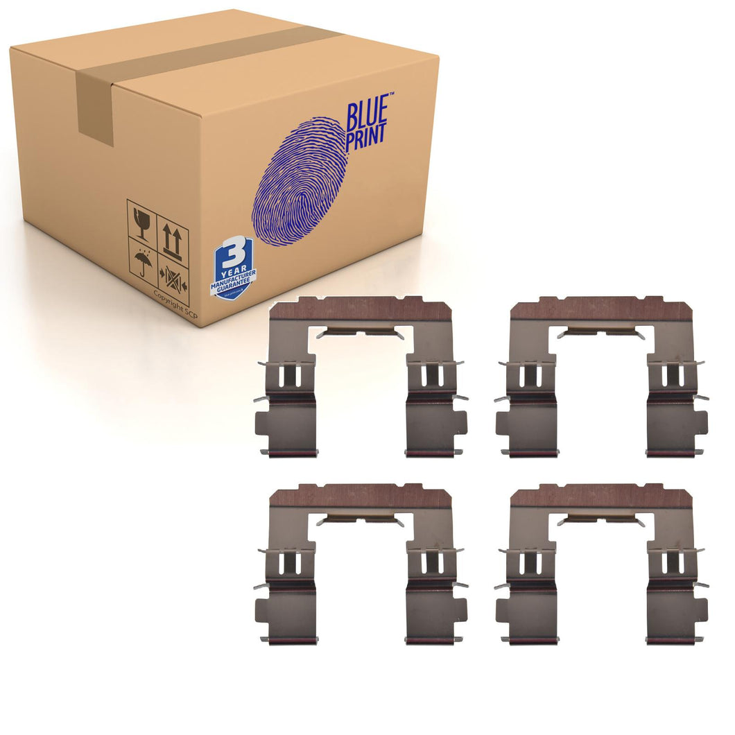 Front Brake Pad Fitting Kit Fits Subaru Forester Legacy Blue Print ADBP480003