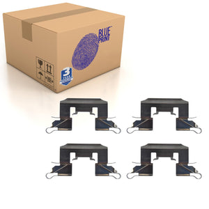 Front Brake Pad Fitting Kit Fits Ford Fiesta Suzuki Swift Blue Print ADBP480006