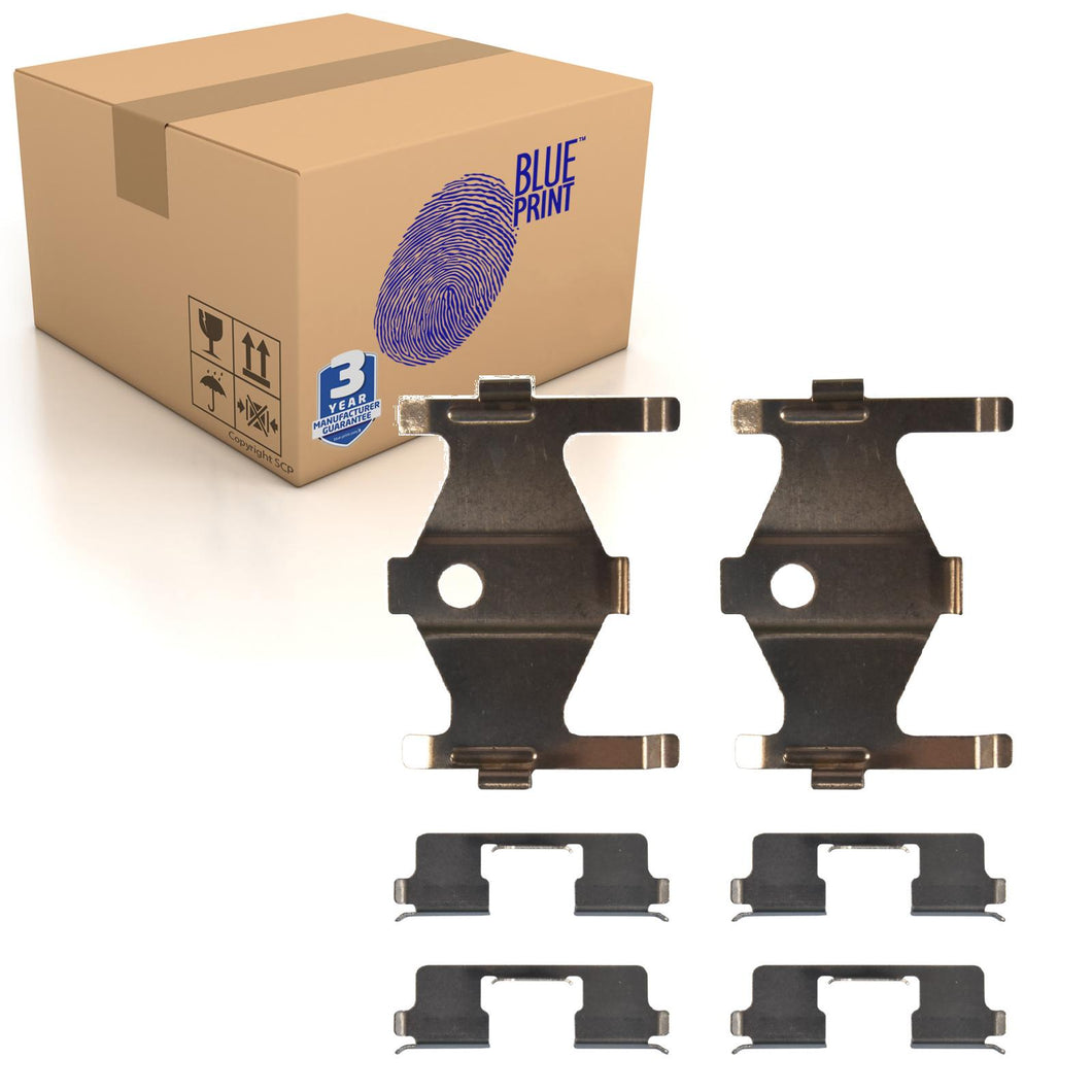 Rear Brake Pad Fitting Kit Fits Nissan Maxima Kia Hyundai Blue Print ADBP480013