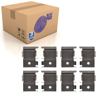 Front Brake Pad Fitting Kit Fits Mitsubishi Montero Shogun Blue Print ADBP480022