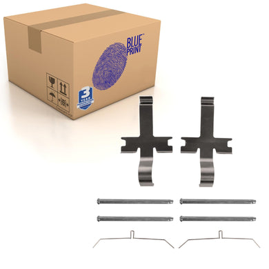 Front Brake Pad Fitting Kit Fits Toyota Hilux Land Cruiser Blue Print ADBP480024