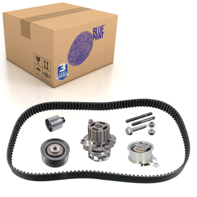 Water Pump Timing Belt Kit Fits VW Golf Mk5 Audi A3 A4 A6 Blue Print ADBP730025