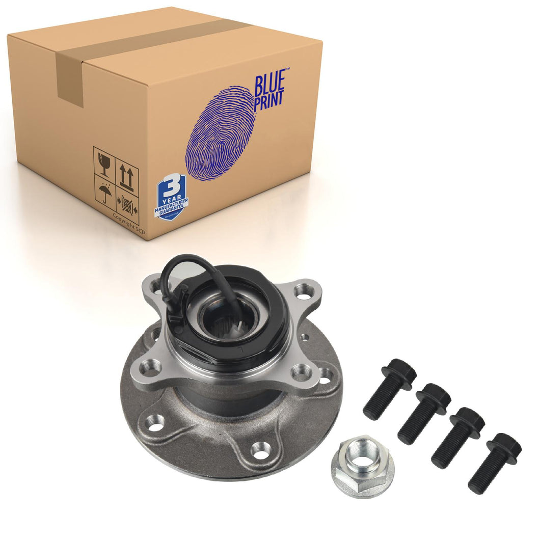 Rear Left ABS Wheel Bearing Hub Kit Fits Fiat 6000630118 Blue Print ADBP820067