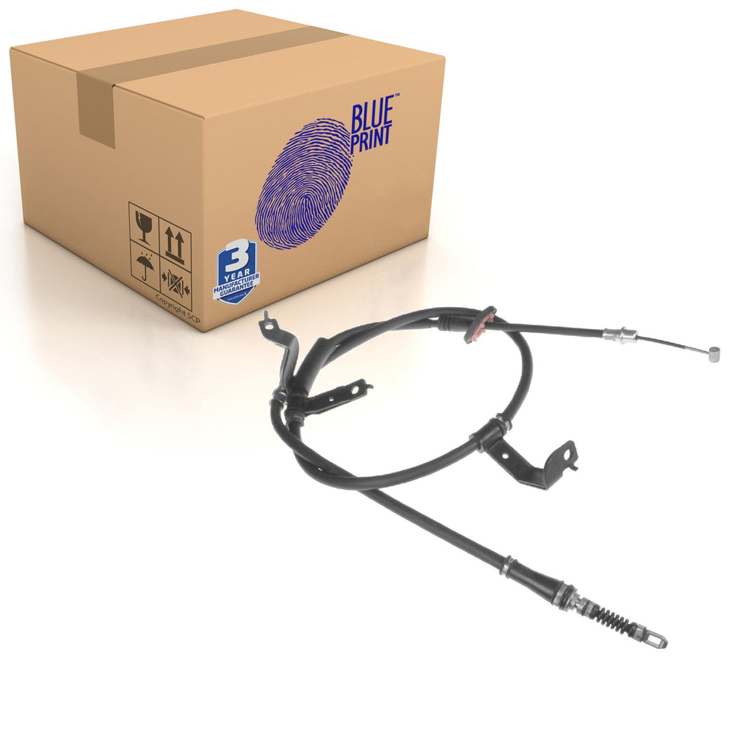 Rear Left Brake Cable Fits KIA Sportage 597601F200 LHD Only Blue Print ADG046216