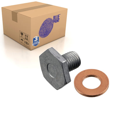 Oil Drain Plug Inc Sealing Ring Fits Ford C-MAX Ecosport Fie Blue Print ADM50103