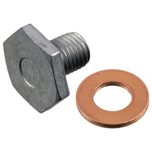 Load image into Gallery viewer, Oil Drain Plug Inc Sealing Ring Fits Ford C-MAX Ecosport Fie Blue Print ADM50103