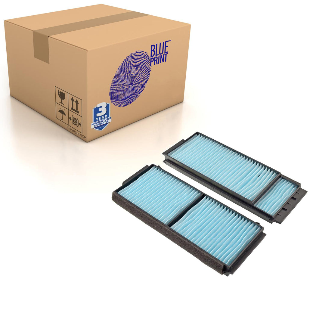 Cabin Pollen Filter X2 Fits Mazda Mazda3 Mazda5 LHD Only Blue Print ADM52508