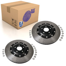 Load image into Gallery viewer, Pair of Front Brake Disc Fits Nissan GT-R 4WD Blue Print ADN143145C