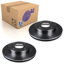 Load image into Gallery viewer, Pair of Front Brake Disc Fits Nissan AD Almera Expert Sunny Blue Print ADN143166