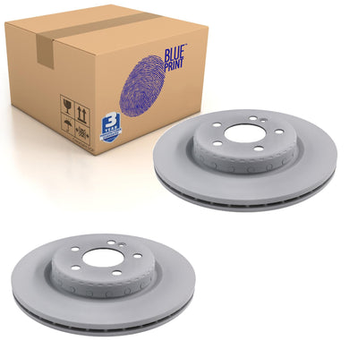 Pair of Rear Brake Disc Fits Mercedes C Class OE 4231812 Blue Print ADU174393