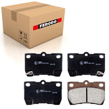 Load image into Gallery viewer, Rear Brake Pad Set Fits Lexus OE 446622190 Ferodo FDB4001