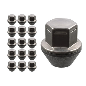 16x Alloy Wheel Nut Fits Ford C-Max Fiesta Focus Kuga Mondeo Transit Febi 46674