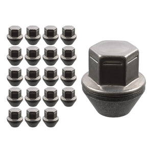 20x Alloy Wheel Nut Fits Ford C-Max Fiesta Focus Kuga Mondeo Transit Febi 46674