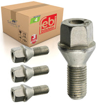 Load image into Gallery viewer, 4x Alloy Steel Wheel Bolt Nut Fits Vauxhall Astra Meriva Zafira Febi 05683