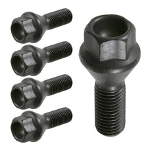 Load image into Gallery viewer, 5x BMW M12 Alloy Steel Wheel Bolt Nut Fits 3 Series E46 E90 E91 Febi 18903