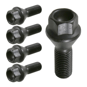 5x BMW M12 Alloy Steel Wheel Bolt Nut Fits 3 Series E46 E90 E91 Febi 18903