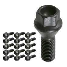 Load image into Gallery viewer, 16x BMW M12 Alloy Steel Wheel Bolt Nut Fits 3 Series E46 E90 E91 Febi 18903