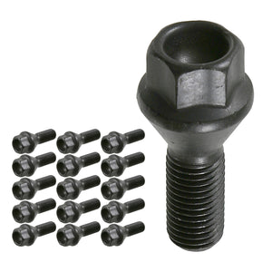16x BMW M12 Alloy Steel Wheel Bolt Nut Fits 3 Series E46 E90 E91 Febi 18903