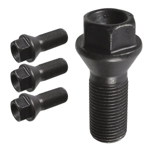 4x BMW M14 Wheel Bolt Nut Alloy Steel Fits E70 F10 F11 F15 F20 F21 Febi 26744