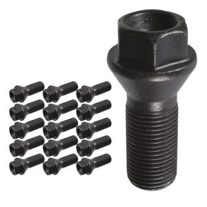 16x BMW M14 Wheel Bolt Nut Alloy Steel Fits E70 F10 F11 F15 F21 F85 Febi 26744
