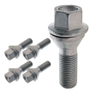 5x Alloy Steel Wheel Bolt Fits Volvo S60 Cross Country AWD S80 Febi 46654