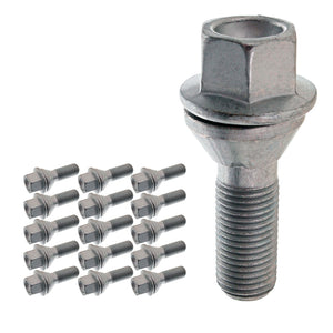 16x Alloy Steel Wheel Bolt Fits Volvo S60 Cross Country AWD S80 Febi 46654