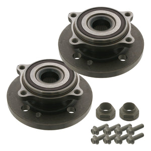 2x Cooper Front Wheel Bearing Hub Fits Mini One 31226776162 Febi 37107