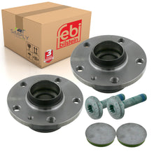 Load image into Gallery viewer, 2x Golf Rear Wheel Bearing Hub Kit Fits VW Passat 3G0598611A Febi 23320