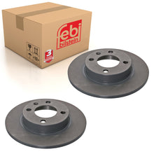 Load image into Gallery viewer, Pair of Brake Disc Fits Volkswagen Derby Golf 1 17 19 1G Rallye syncr Febi 02122