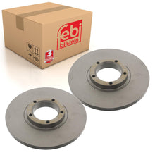Load image into Gallery viewer, Pair of Front Brake Disc Fits Ford Transit 86 OE 5022676 Febi 03166