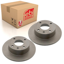 Load image into Gallery viewer, Pair of Front Brake Disc Fits Ford Escort Orion OE 5022658 Febi 03169