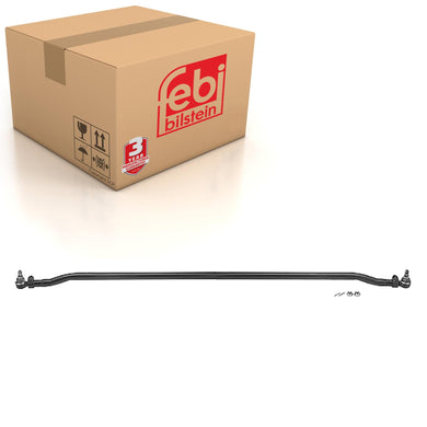 Front Tie Rod Inc Castle Nuts & Cotter Pins Fits Mercedes Benz T 1 Mo Febi 03388