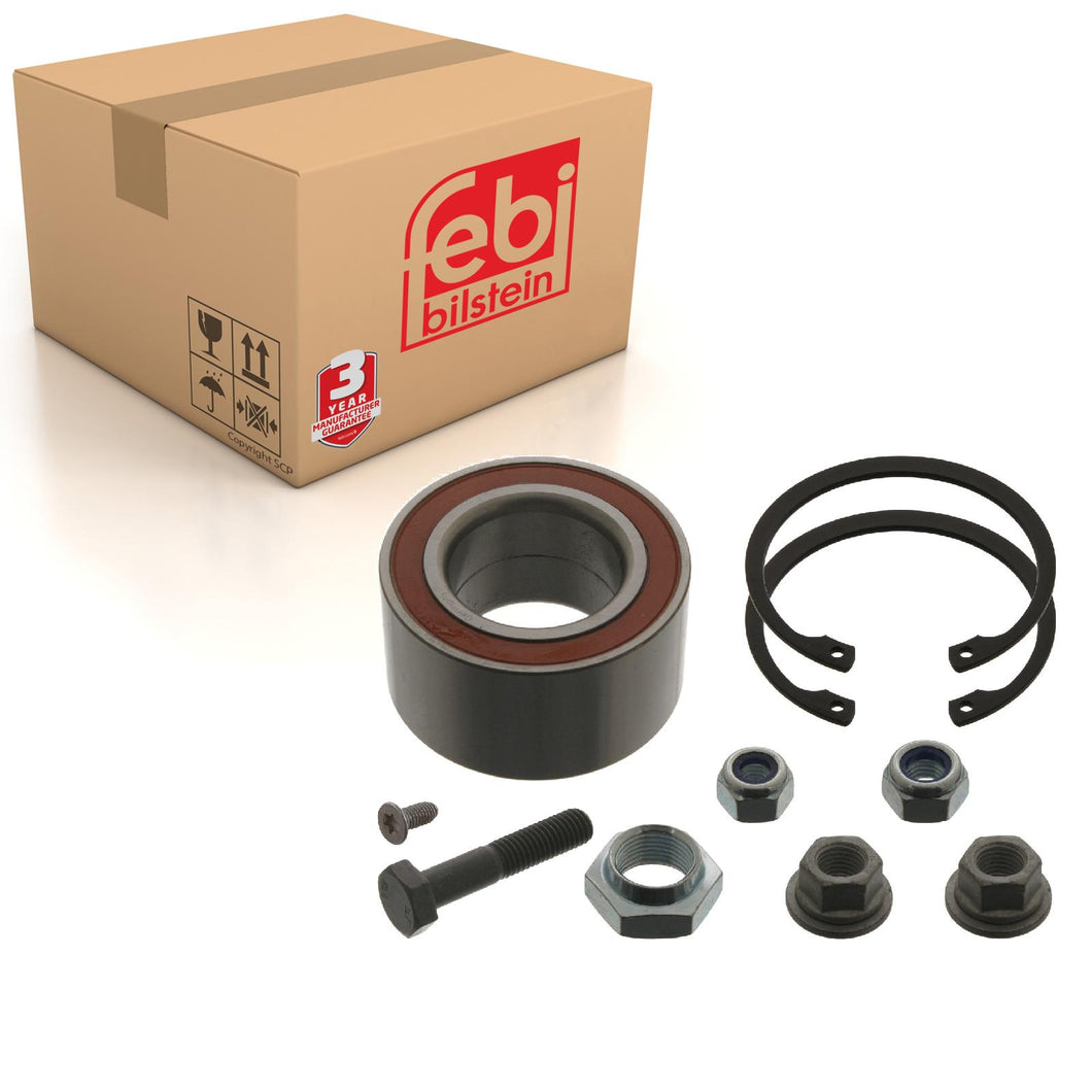 Golf Front Wheel Bearing Kit Fits Volkswagen Polo 357 498 625 C Febi 03662