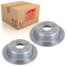 Load image into Gallery viewer, Pair of Rear Brake Disc Fits BMW 3 Series E21 E30 OE 34216755407 Febi 04091