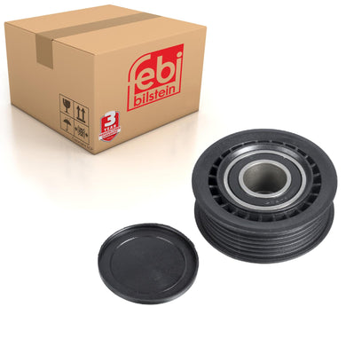 Auxiliary Belt Idler Pulley Fits Volkswagen Transporter syncro 7D Febi 04134