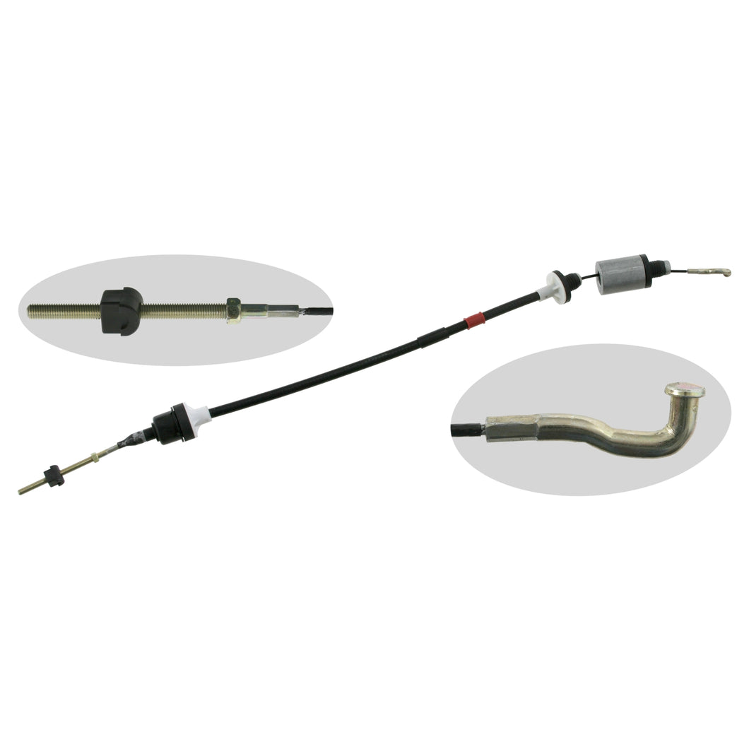 Clutch Cable Fits Vauxhall Calibra Cavalier Vectra A OE 669166 Febi 04207