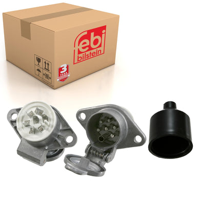 Plug Socket Inc Plug-In Connection Fits Volvo Universell verwendbar N Febi 05061