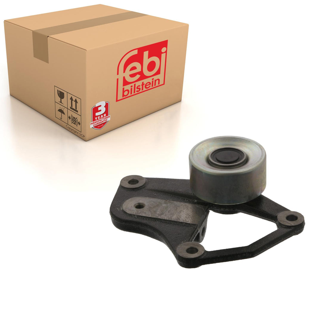 Auxiliary Belt Idler Pulley Inc Bracket Fits Peugeot 306 405 Citroen Febi 05082