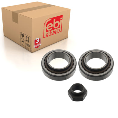 Front Wheel Bearing Kit Inc Axle Nut Fits Ford Escort Fiesta Orion Febi 05411